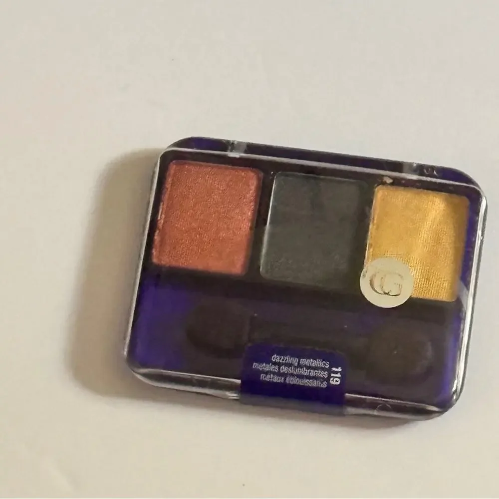 COVERGIRL Dazzling Metallics Three Color  Eye Enhancers Makeup  Palette